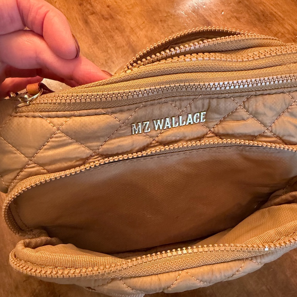 MZ Wallace Quilted Crossbody Bag in Brown - Picture 5 of 8